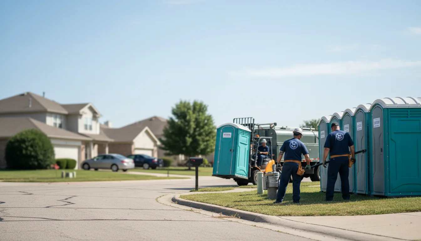 Porta Potty Rental in Dewy Rose, GA near me